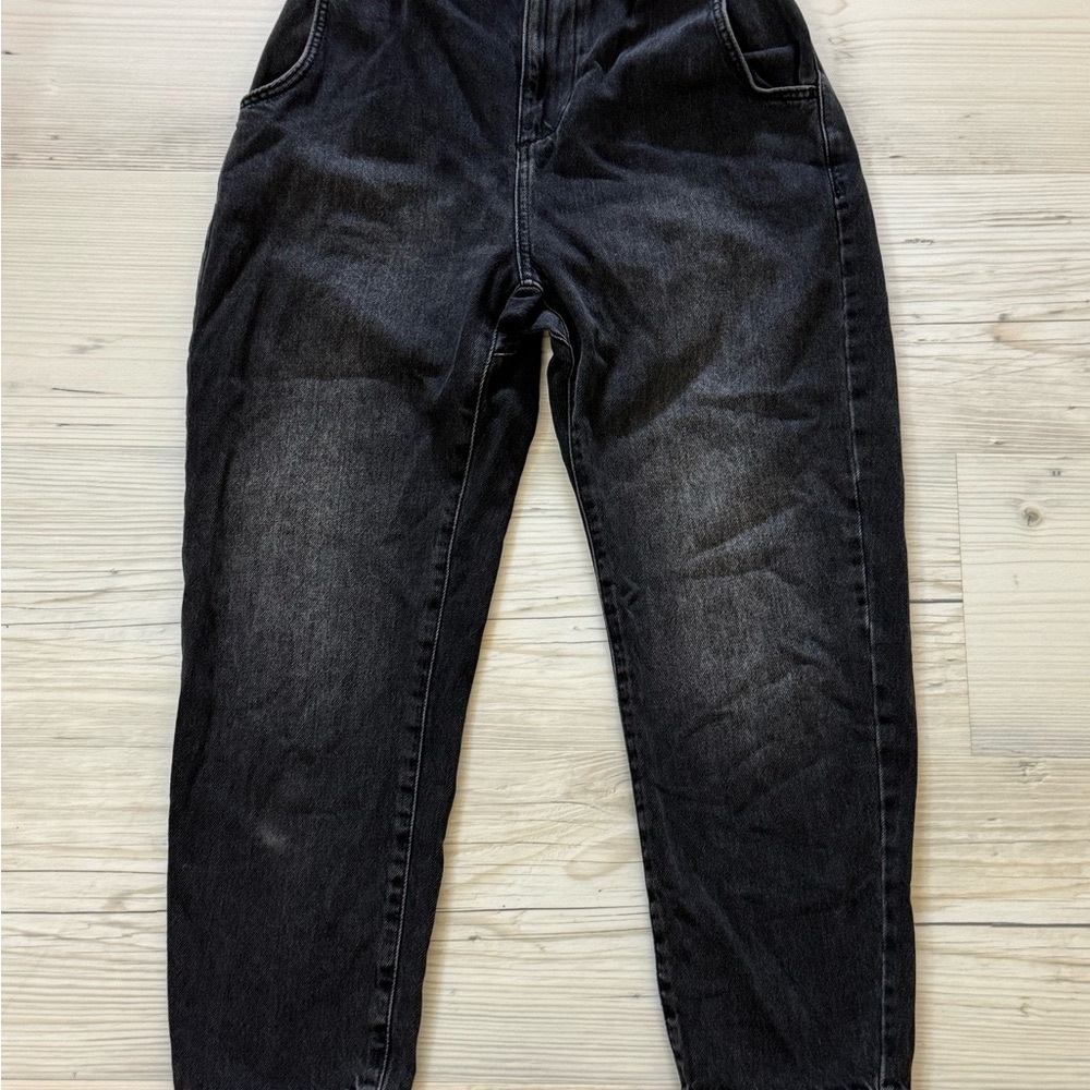 Zara Women's Black Straight Leg Jeans